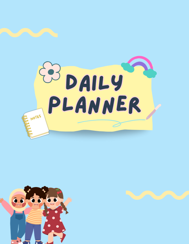 Daily Planner – 35 Page Printable Productivity Organizer