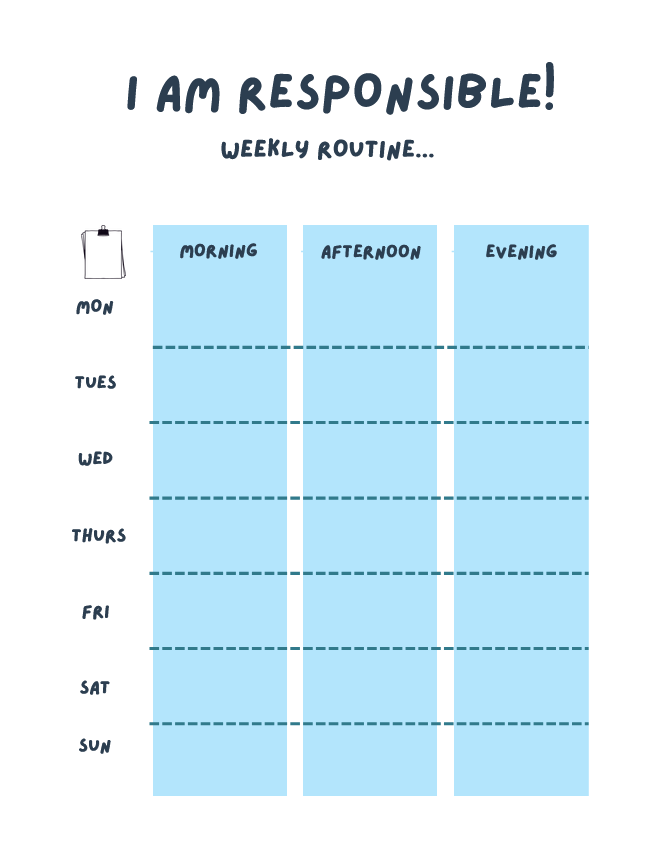Daily Planner – 35 Page Printable Productivity Organizer